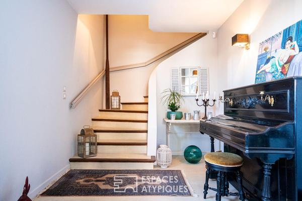 Maison de famille rénovée avec piscine et beaux volumes