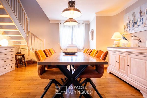 Maison de famille rénovée avec piscine et beaux volumes