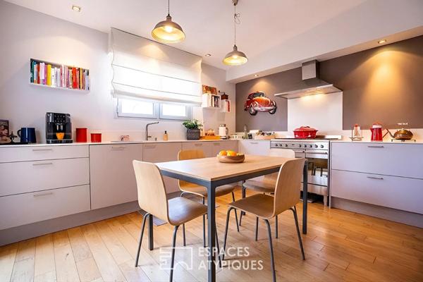 Maison de famille rénovée avec piscine et beaux volumes