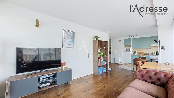 PUTEAUX/CENTRE 2 pièces de 47 m² avec balcon 13m², parking et cave