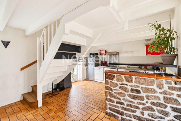 Vente d'une maison 2 chambres avec jardin dans le bourg de Planguenoual