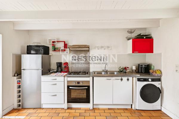 Vente d'une maison 2 chambres avec jardin dans le bourg de Planguenoual