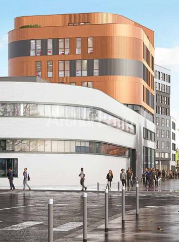 BUREAUX NEUFS EN COURS DE CONSTRUCTION - CENTRE-VILLE DE DUNKERQUE