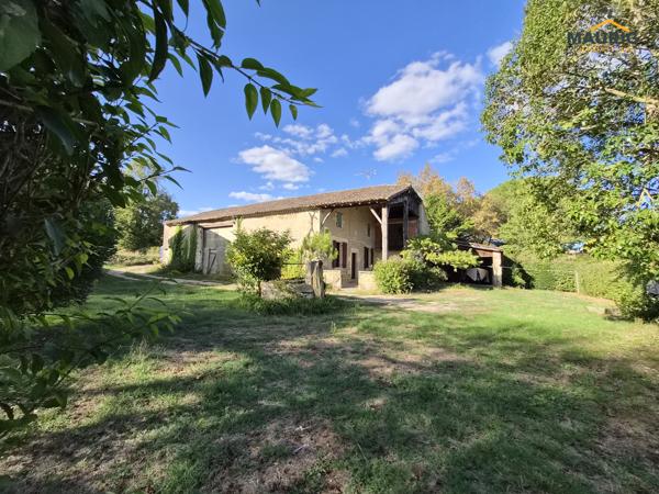 CORPS DE FERME EN PIERRE – PLUS D’UN HECTARE – IDÉAL CHEVAUX- MEILHAN SUR GARONNE