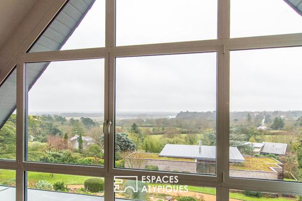 Maison d’architecte à la vue imprenable