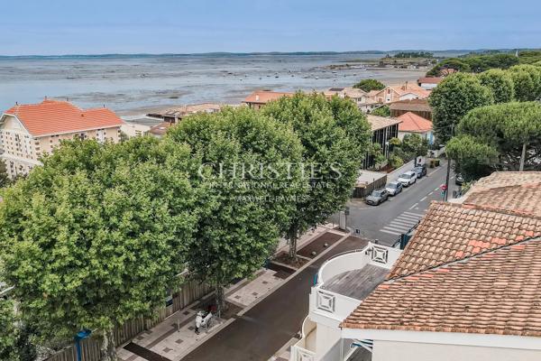 ANDERNOS, vue Bassin, bel appartement au dernier étage
