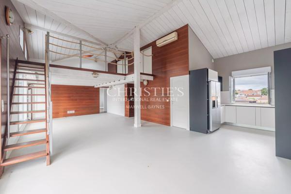 ANDERNOS, vue Bassin, bel appartement au dernier étage