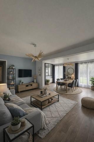 Méru : Maison familiale 5 ch, cuisine moderne.