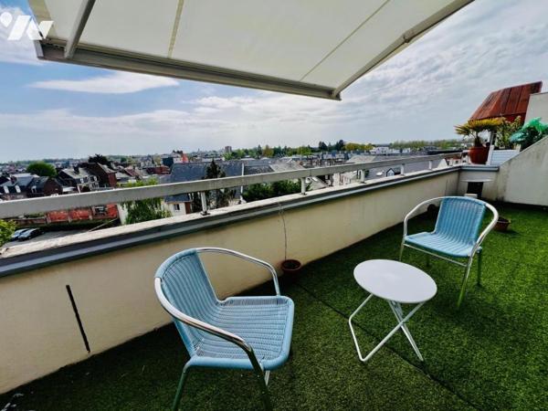 ROUEN RIVE SUD - Appartement F4 avec terrasse Sud 