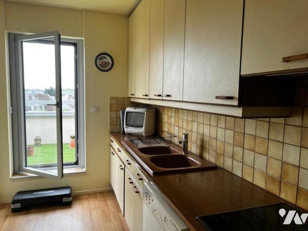 ROUEN RIVE SUD - Appartement F4 avec terrasse Sud 