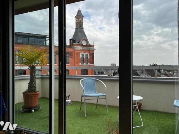 ROUEN RIVE SUD - Appartement F4 avec terrasse Sud 