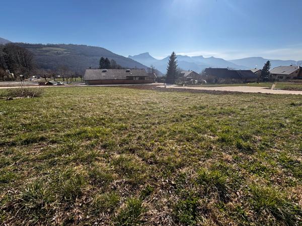 Terrain à vendre SAINT JEAN D'ARVEY (73) lot 2 de 647 m²