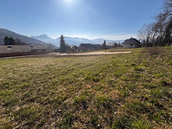 Terrain à vendre SAINT JEAN D'ARVEY (73) lot 2 de 647 m²