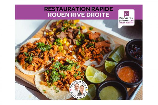 ROUEN, proche Place Saint-Marc - Restauration rapide