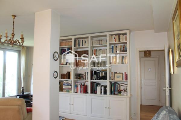 Appartement 117m2 avec vue parc dans résidence de standing