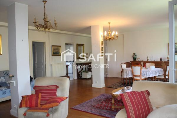 Appartement 117m2 avec vue parc dans résidence de standing