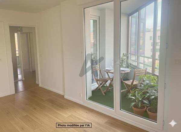 Villeurbanne - T3 lumineux avec loggia et garage - Idéal primo-accédants ou investisseurs
