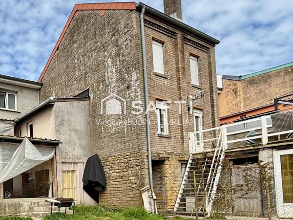 Maison à conforter 2 chambres à Mont-Saint-Martin centre secteur Hopital.