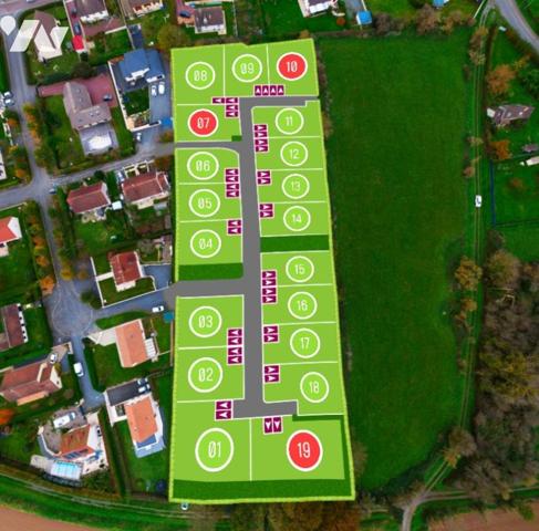 Terrain constructible viabilisé