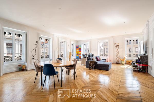 Duplex d’exception en dernier étage Rue du Président Edouard Herriot