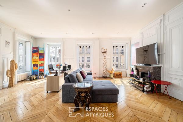 Duplex d’exception en dernier étage Rue du Président Edouard Herriot