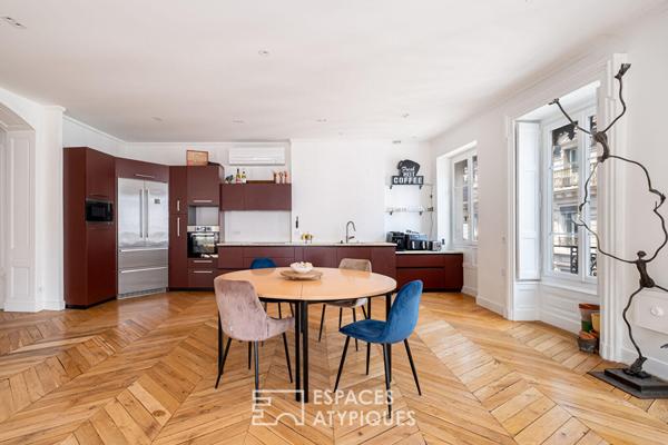Duplex d’exception en dernier étage Rue du Président Edouard Herriot