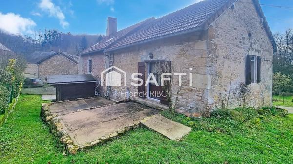 Maison, 101m2 avec 242m2 de jardin+244m2 non attenant