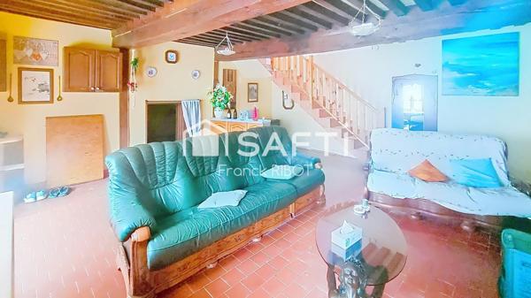 Maison, 101m2 avec 242m2 de jardin+244m2 non attenant