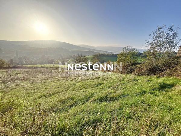 A vendre : Terrain constructible avec vue Panoramique - Proche LA ROCHE VINEUSE (71960)