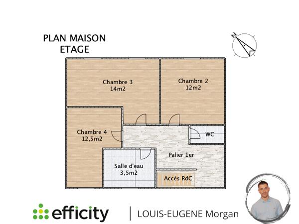 Maison
         6 pièces
        - 161 m² 208 000 € *