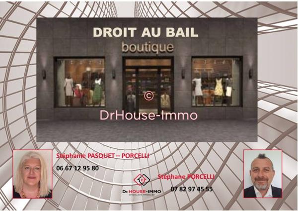 Commerce à vendre 2 pièces de 58 m²