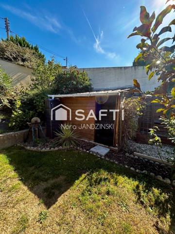 Maison de 112m2 avec jardin au calme en plein centre ville