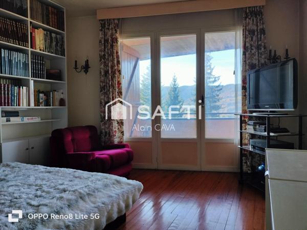 Appartement de 43m² avec 2 terrasses, vue vallée