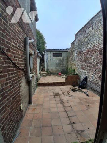 Bohain en vermandois - 3 ch - cour et garage