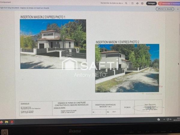 Terrain constructible à vendre, La Teste, 850 m²
