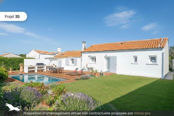 Maison à vendre |                                       Saint-Georges-d'Oléron |                                        5 pièces  |  90 m²