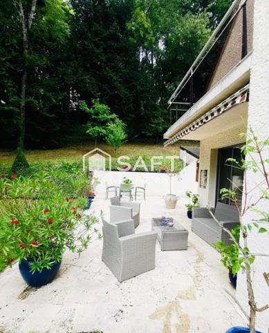 A VAUXBUIN 02, BELLE PROPRIETE DE 147 M2 AVEC SOUS-SOL ET DÉPENDANCE SUR SON PARC ARBORÉ DE 4800 M2.