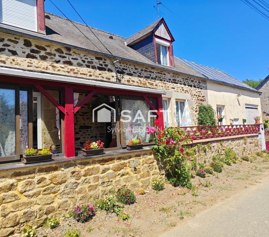 Maison en pierre avec dépendance à rénover