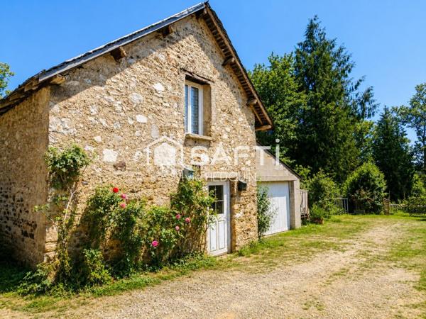 Maison en pierre avec dépendance à rénover