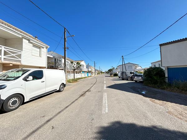 À louer - T1 bis meublé avec terrasse - Gruissan, secteur des Chalets