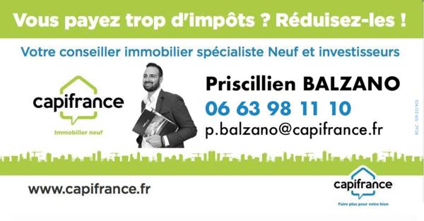 Dpt Hérault (34), à louer MONTPELLIER appartement T3 d'envieon 58 m² avec terrase de 12 m²