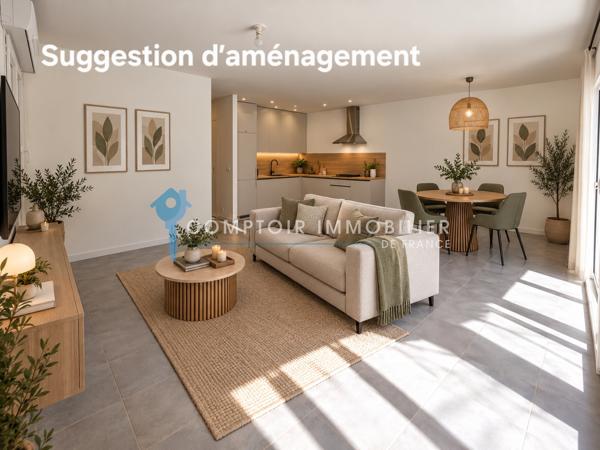 Appartement 2 pièce(s) 1 chambre(s) 47 m²