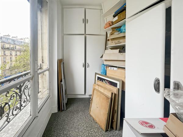 Paris 18e : 3P, 65 m² , Charme ancien, Lumineux