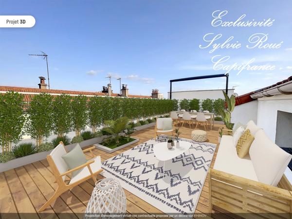 LOFT T4 terrasse aux Portes de Paris 14ème - Gentilly 135 m2 au sol - 111 m2 Carrez