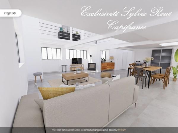 LOFT T4 terrasse aux Portes de Paris 14ème - Gentilly 135 m2 au sol - 111 m2 Carrez