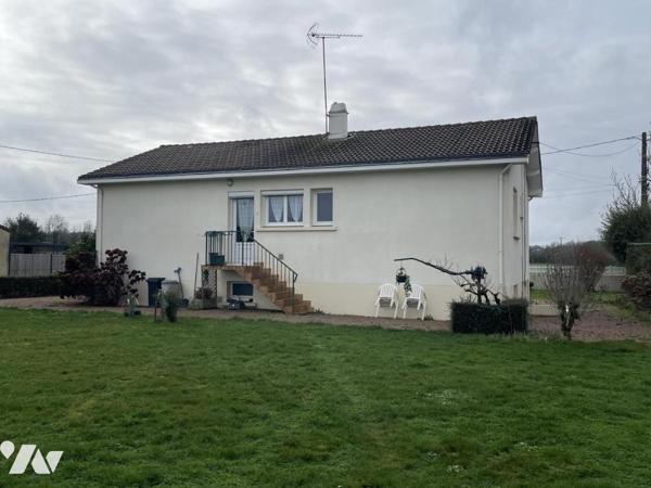 Maison d'habitation d'environ 92 m² habitables sur un terrain de 1200 m².