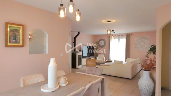 VENTE MAISON DE PLAIN PIED AVEC PISCINE ET MAGNIFIQUE VUE PYRENEES
