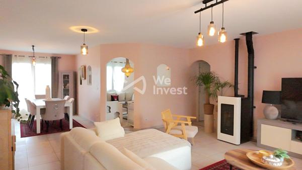 VENTE MAISON DE PLAIN PIED AVEC PISCINE ET MAGNIFIQUE VUE PYRENEES