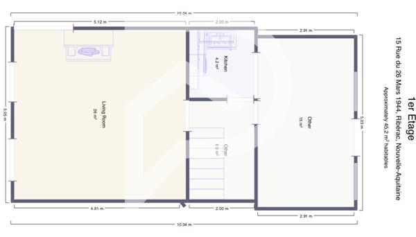Immeuble 7 pièces 180 m2