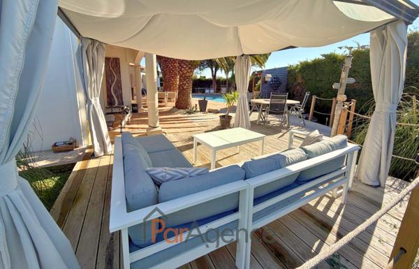 MAISON DE PLAIN-PIED 6 PIECES 246 M2 HABITABLES AVEC PISCIN